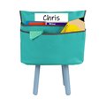 C-Line Products Standard Chair Cubbie, 14, Seafoam Green 10414